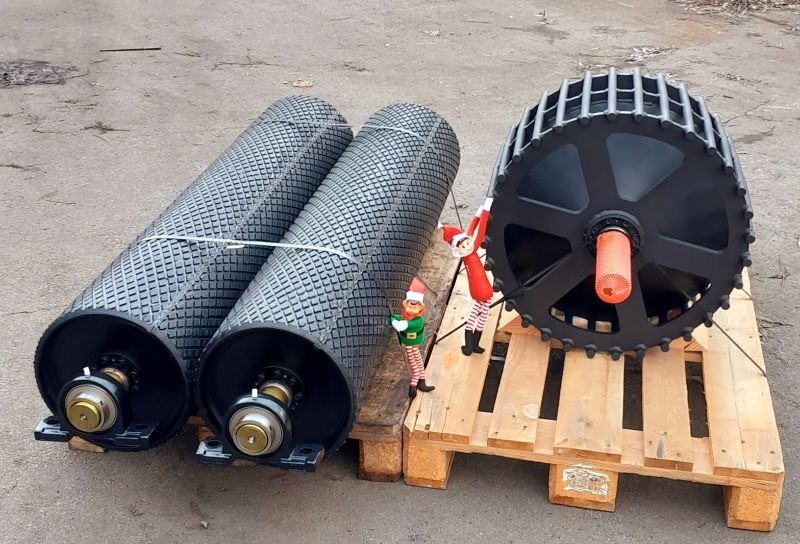 Tambour de Convoyeur – La Boutique Marocaine du Convoyeur : La Solution Robuste pour Vos Systèmes de Manutention